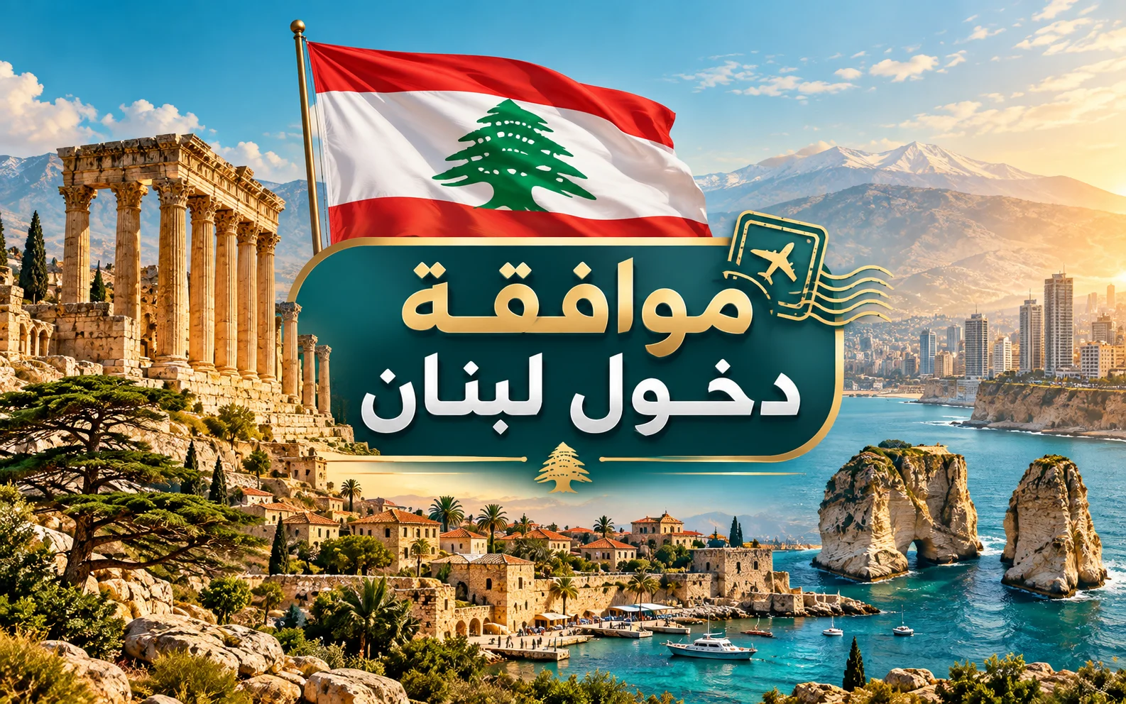 موافقة دخول لبنان