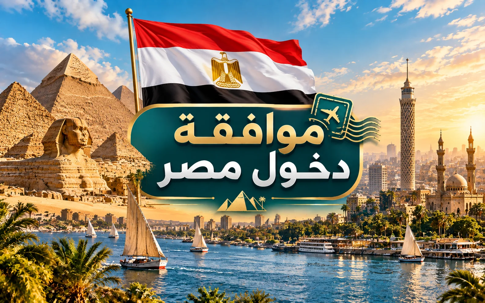 موافقة دخول مصر
